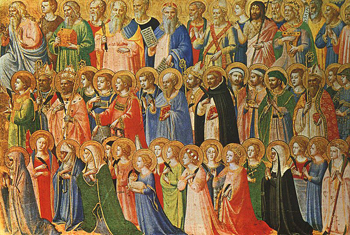 The Saints, by Fra Angelico, 15th century.
