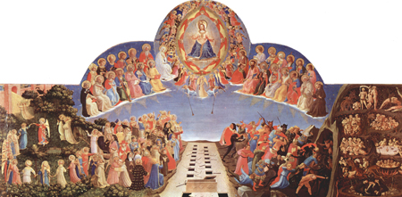The Last Judgment by Fra Angelico (1425-1430).