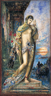 Song of Songs painting by Gustave Moreau, 1893.