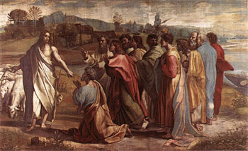 Handing Over the Keys, by Rafael, 1515.