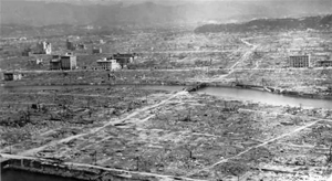 The aftermath of Hiroshima.