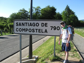 Santiago 790 kms.