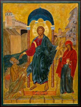 Icon Of Christ the Healer.