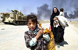 Iraqi refugees.