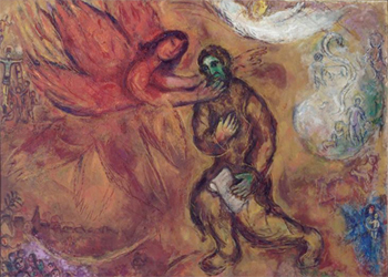 Isaiah 6, Chagall.
