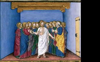 Jesus Appears to His Disciples after the Resurrection.