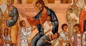 Jesus Blesses The Children.