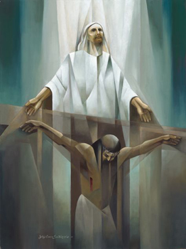 Jesus Christ painting.