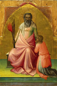Abraham, by Lorenzo Monaco, c. 1408-1410.