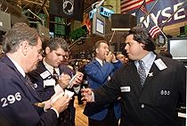 Floor of the New York Stock Exchange.