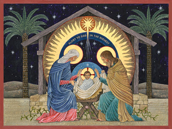 Nicholas_Markell, Beuronese Nativity.