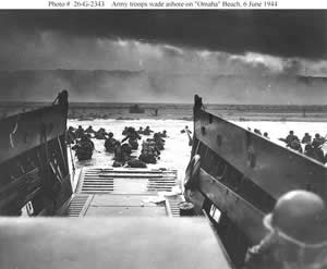 Omaha Beach, 6 June 1944.