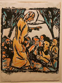 Christian Rohlfs, Bergpredigt (1916).