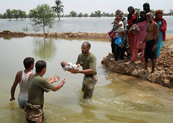 Pakistan floods.