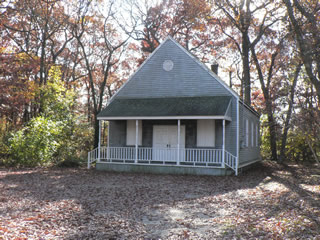 Quaker meeting house.