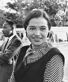 Rosa Parks, 1955.