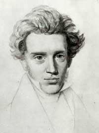 Soren Kierkegaard, 1813-1855.