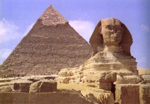Egyptian Sphinx.