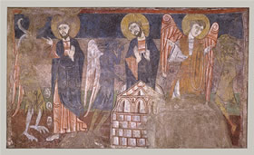 Temptation of Jesus, Spain, c. 1125.