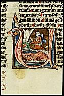 God calls Samuel, French, c. 1250.
