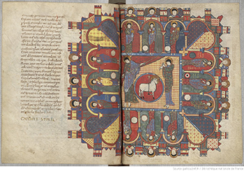 The New Jerusalem Saint Sever Beatus Romanesque Illuminated Manuscript 11th Century sm