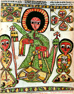 Ethiopian depiction of the Transfiguration.