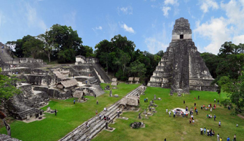 Tikal Mayan ruins Guatemala.
