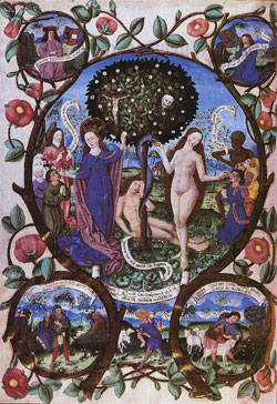 The tree of death and life, Salzburg, 1481