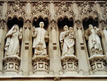 20th-century martyrs in Westminster Abbey.