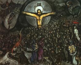 Painting *The Exodus* by Marc Chagall