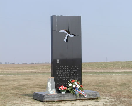 Photo of Ovcara mass grave memorial