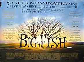 Big Fish movie poster
