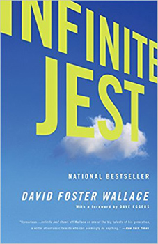 Book cover of Infinite Jest.