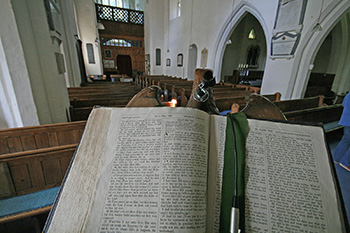 St. Marys Parish In East Knoyle, Wiltshire, UK.